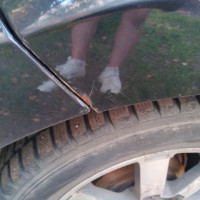 Заднее правое крыло