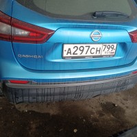 Задний бампер