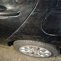 Заднее левое крыло