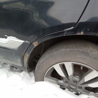 Заднее левое крыло