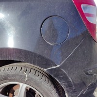 Заднее левое крыло