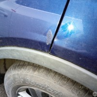 Заднее левое крыло