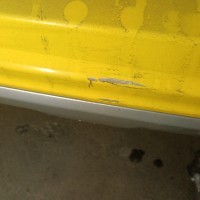 Задний бампер