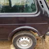 Заднее левое крыло