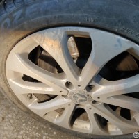 Заднее левое колесо