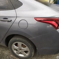 Заднее левое крыло