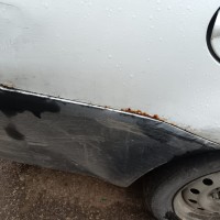 Заднее правое крыло