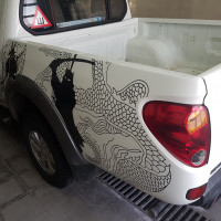 Заднее левое крыло