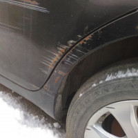 Заднее левое крыло