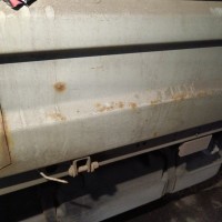 Заднее левое крыло