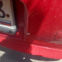 Задний бампер