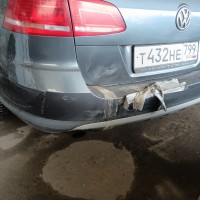 Задний бампер