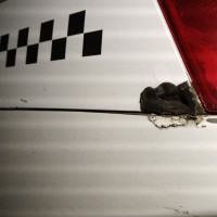 Заднее левое крыло