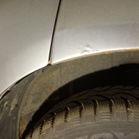 Заднее левое крыло