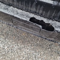 Задний бампер