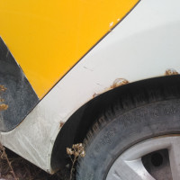 Заднее левое крыло