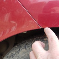 Заднее правое крыло