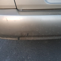 Задний бампер