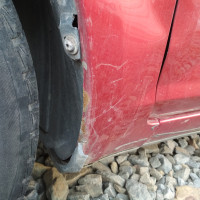 Переднее левое крыло