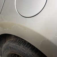 Заднее левое крыло