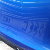 Задний бампер