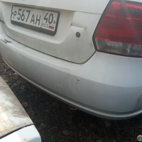 Задний бампер