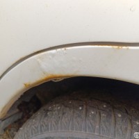 Заднее левое крыло