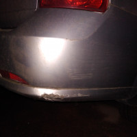 Задний бампер