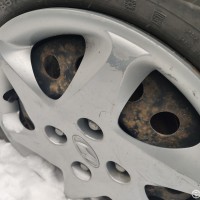 Заднее левое колесо