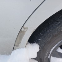 Заднее левое крыло