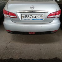 Задний бампер