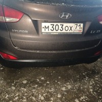 Задний бампер