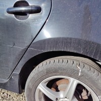 Заднее левое крыло