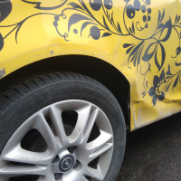 Заднее правое крыло