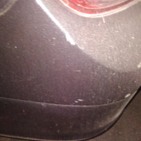 Задний бампер