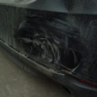 Задний бампер