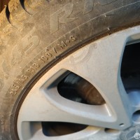 Заднее левое колесо