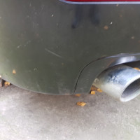 Задний бампер