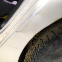 Заднее левое крыло