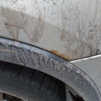 Заднее левое крыло