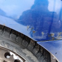 Заднее левое крыло