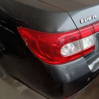 Левый задний фонарь