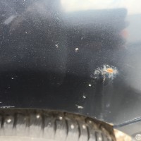 Заднее левое крыло