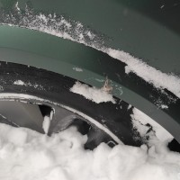 Заднее левое крыло