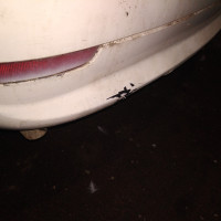 Задний бампер