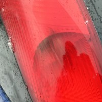 Левый задний фонарь