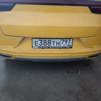 Задний бампер