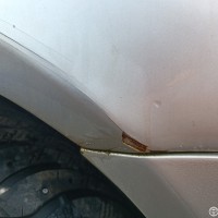 Переднее правое крыло