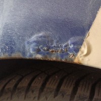 Заднее левое крыло