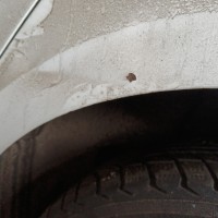 Заднее левое крыло